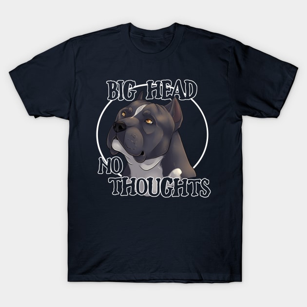 Big head, no thoughts T-Shirt by Fox & Roses